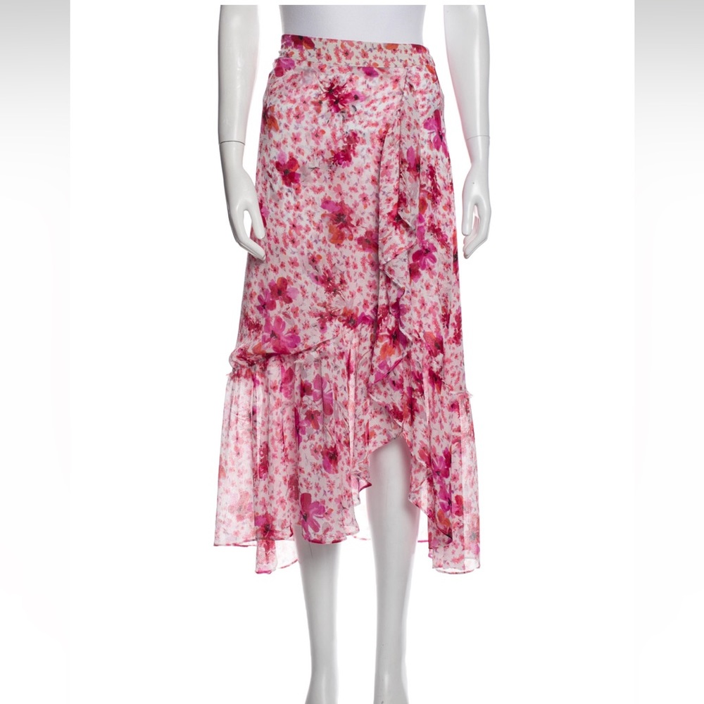 Misa small midi floral skirt. New condition